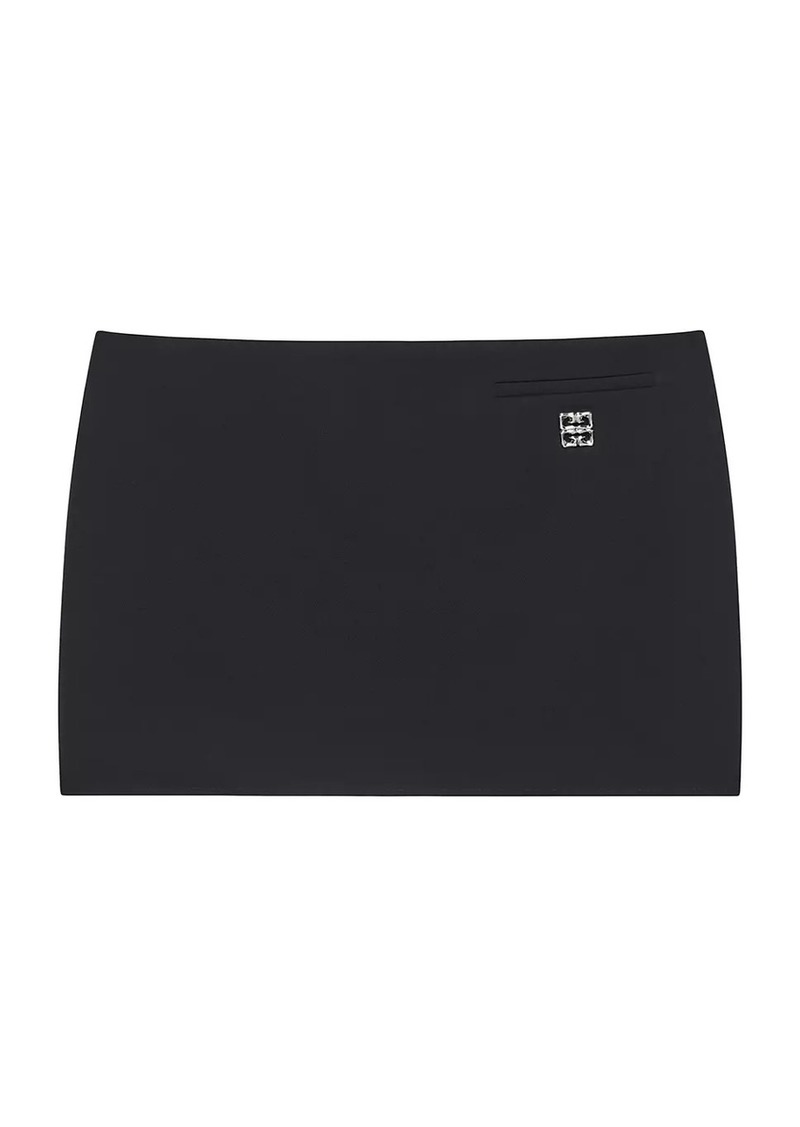 Givenchy Skirt in Wool with 4G Detail