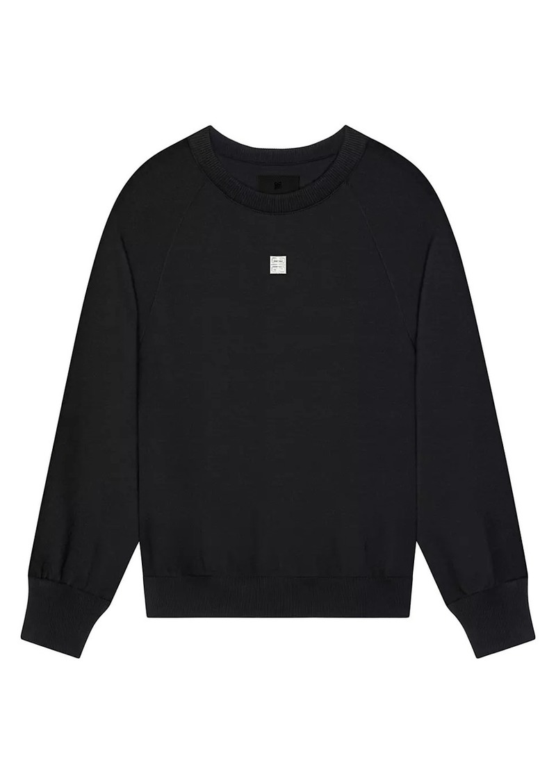 Givenchy Slim Fit Sweatshirt In Fleece