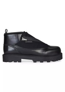 Givenchy Storm Ankle Boots In Leather With Zip