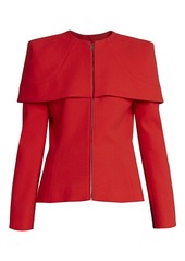 Givenchy Structured Shoulder Cape Top