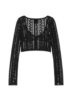 Givenchy Sweater In Crochet