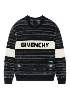 Givenchy Sweater In Wool With Stripes