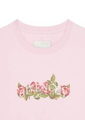 Givenchy T-Shirt in Cotton with Roses Print