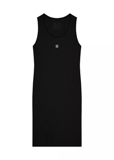 Givenchy Tank Dress in Cotton with 4G Detail