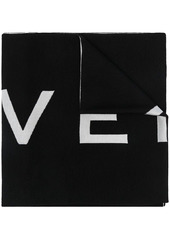 Givenchy two-tone logo print scarf