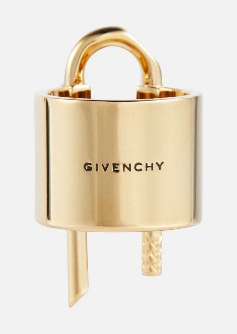 Givenchy U Lock gold-plated ring