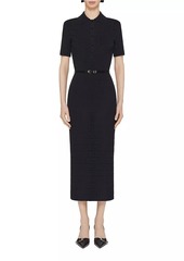 Givenchy Voyou Polo Dress in 4G Jacquard