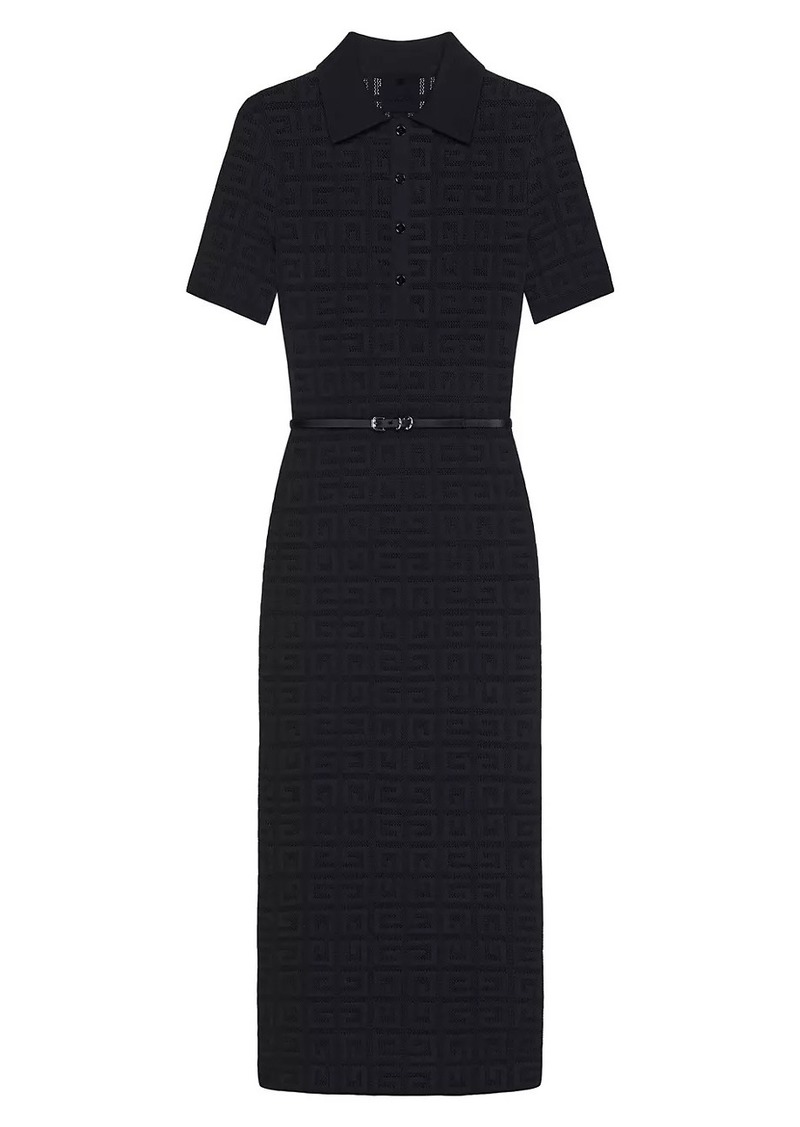 Givenchy Voyou Polo Dress in 4G Jacquard