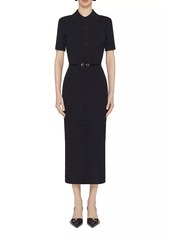 Givenchy Voyou Polo Dress in 4G Jacquard