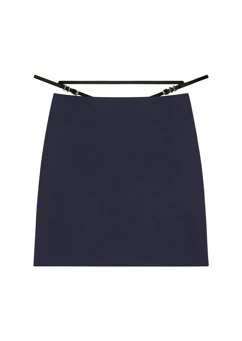 Givenchy Voyou Skirt in Wool and Mohair