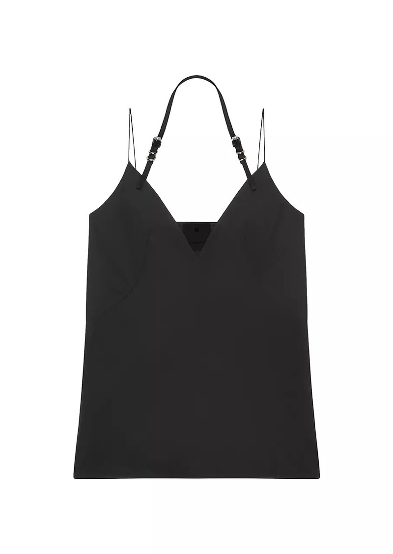 Givenchy Voyou Top in Cotton Taffetas