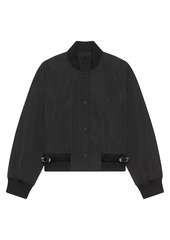 Givenchy Voyou Varsity Jacket in Cotton Taffetas