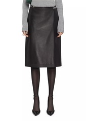 Givenchy Voyou Wrap Skirt in Leather