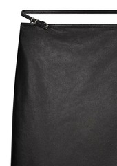 Givenchy Voyou Wrap Skirt in Leather