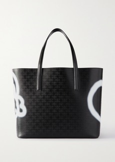 Givenchy Wing Logo-embossed Printed Leather Tote
