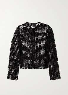 Givenchy Wool-blend Guipure Lace Jacket