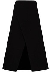 Givenchy wraparound-style midi skirt