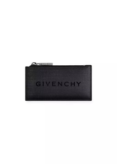 Givenchy Zipped Wallet In 4G Nylon