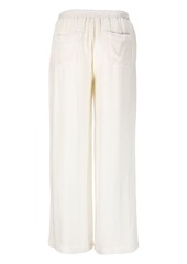 Gold Hawk wide-leg velvet trousers