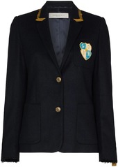 Golden Goose Aria chest-patch blazer jacket