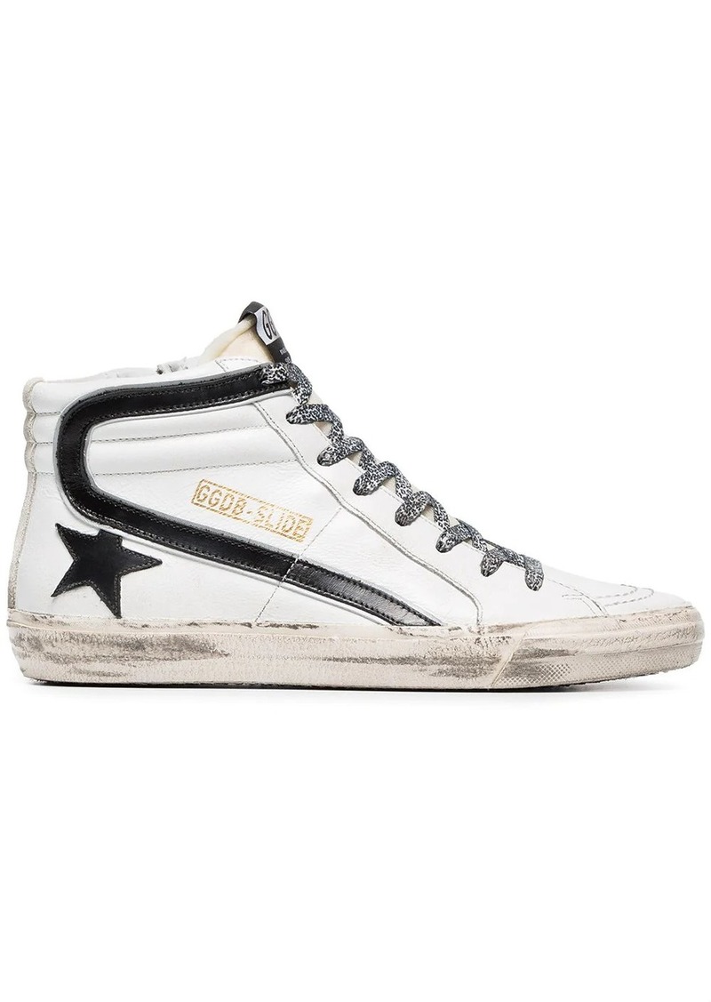 black golden goose high tops