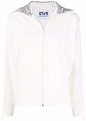 Golden Goose crystal-embellished zipped sweatshirt