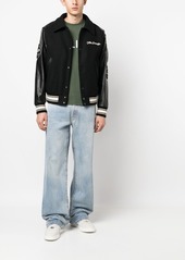 Golden Goose embroidered letterman jacket