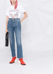 Golden Goose faded cropped jeans