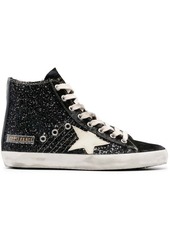 Golden Goose Francy glitter-detailing sneakers