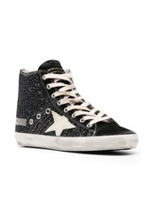 Golden Goose Francy glitter-detailing sneakers