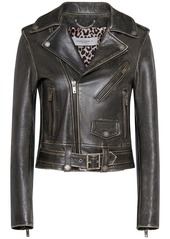 Golden Goose Golden Chiodo Bull Leather Jacket