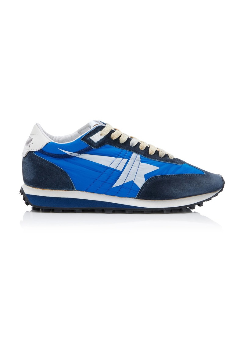 Golden Goose - Running Marathon Nylon Sneakers - Blue - IT 41 - Moda Operandi