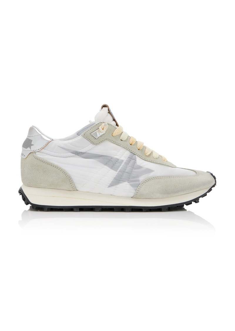 Golden Goose - Running Marathon Nylon Sneakers - White - IT 35 - Moda Operandi