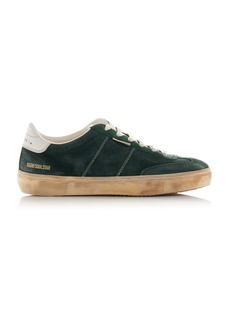 Golden Goose - Soul-Star Suede Sneakers - Green - IT 41 - Moda Operandi