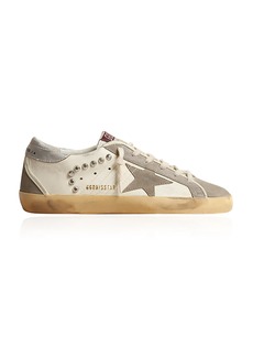 Golden Goose - Super-Star Leather Sneakers - Grey - IT 36 - Moda Operandi