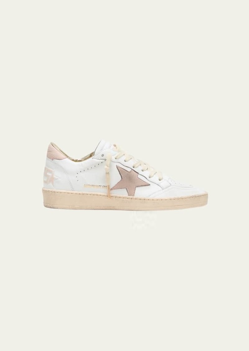 Golden Goose Ball Star Low-Top Leather Sneakers