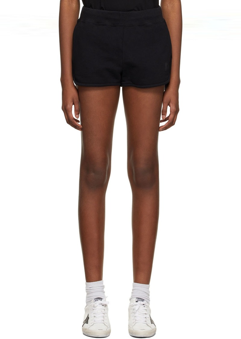 Golden Goose Black Diana Star Shorts