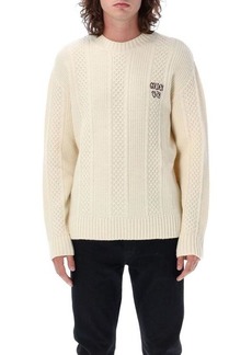 GOLDEN GOOSE Cable knit sweater