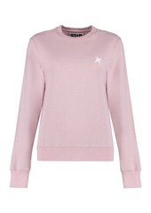 GOLDEN GOOSE COTTON CREW-NECK SWEATSHIRT