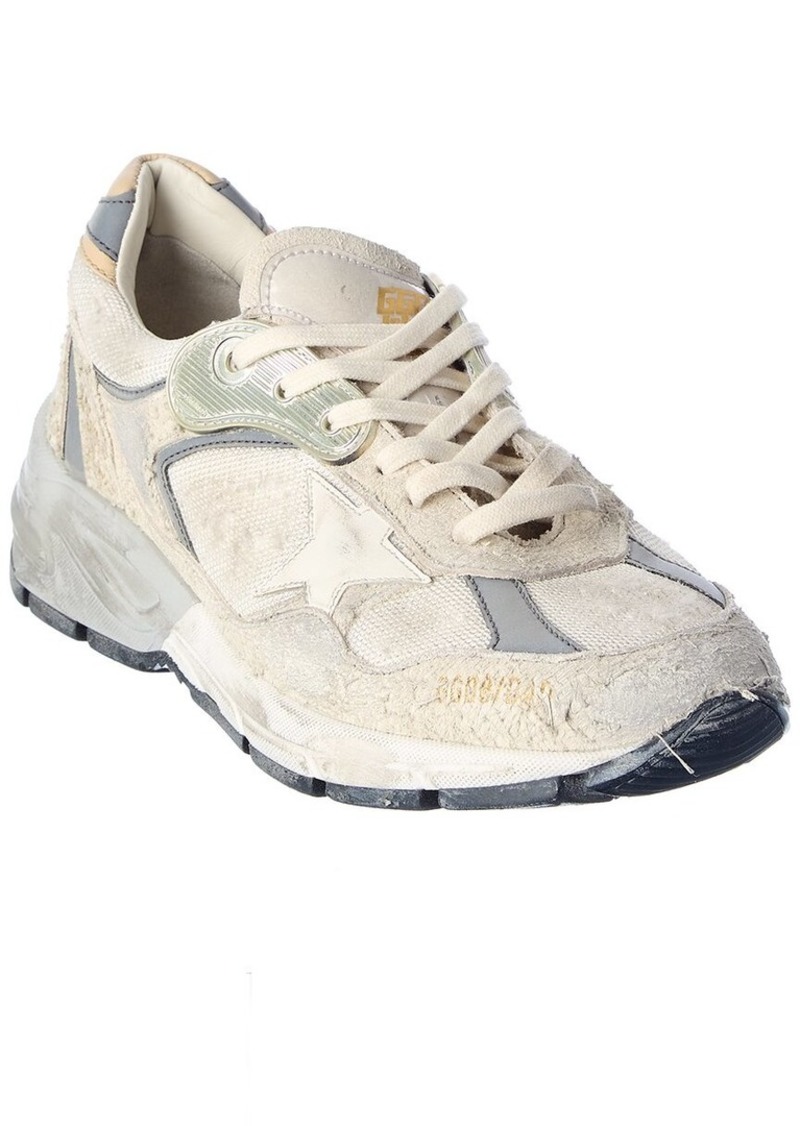 Golden Goose Dad-Star Canvas & Suede Sneaker