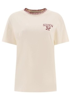 GOLDEN GOOSE Embroidered t-shirt