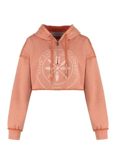 GOLDEN GOOSE EMY CROPPED HOODIE