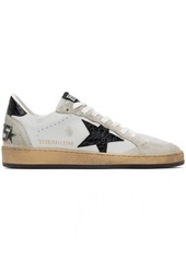 Golden Goose Gray Ball Star Sneakers