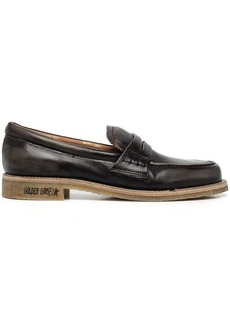 GOLDEN GOOSE JERRY LOAFER LEATHER UPPER SHOES