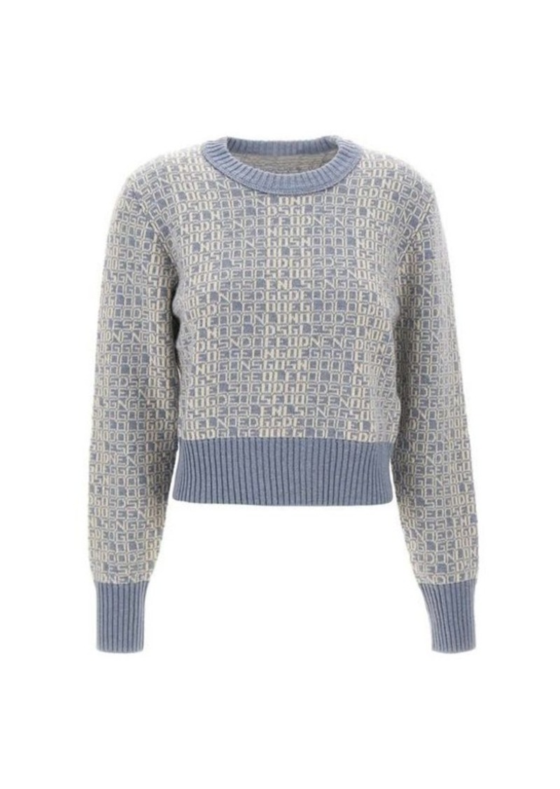 GOLDEN GOOSE "Journey Collection" wool and cashmere sweater