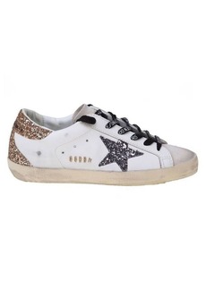 GOLDEN GOOSE LEATHER AND SUEDE SNEAKERS