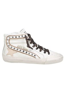 GOLDEN GOOSE LEATHER SNEAKERS