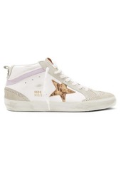 Golden Goose Mid Star high-top leather trainers