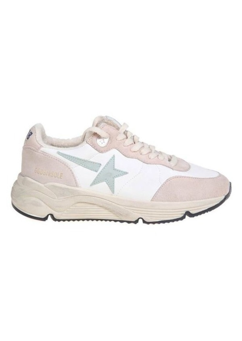 GOLDEN GOOSE SNEAKERS IN LEATHER AND SUEDE