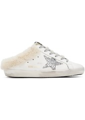 Golden Goose SSENSE Exclusive White Super-Star Sabot Sneakers